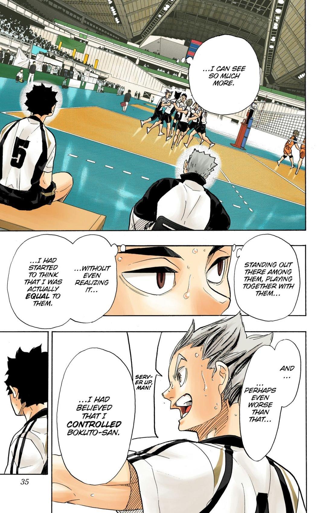 Haikyu!! (Color) Chapter 333