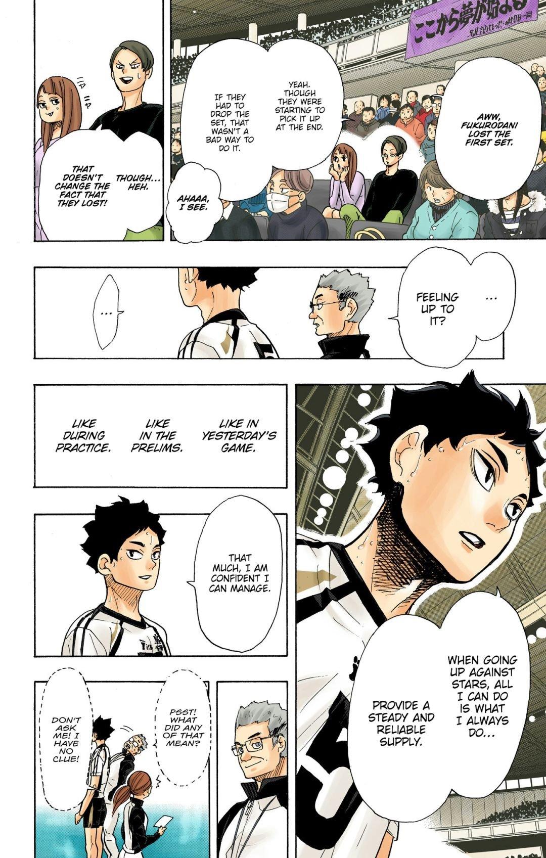 Haikyu!! (Color) Chapter 333