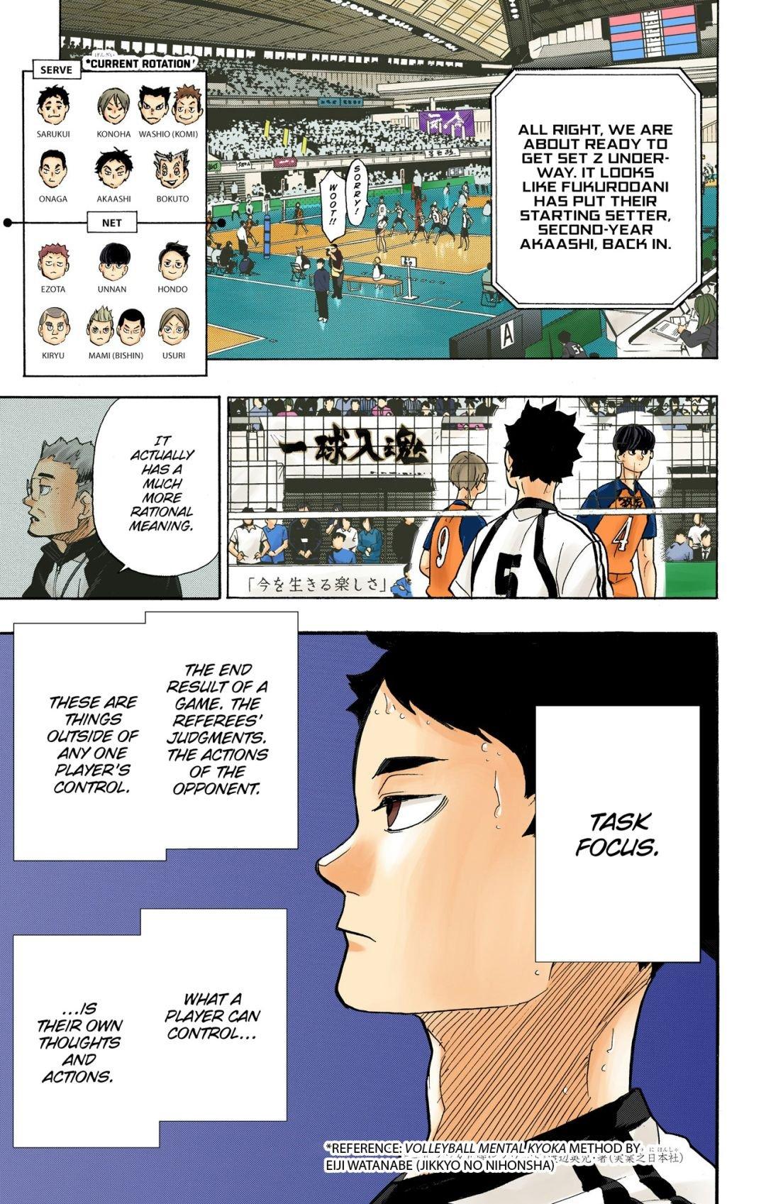 Haikyu!! (Color) Chapter 333