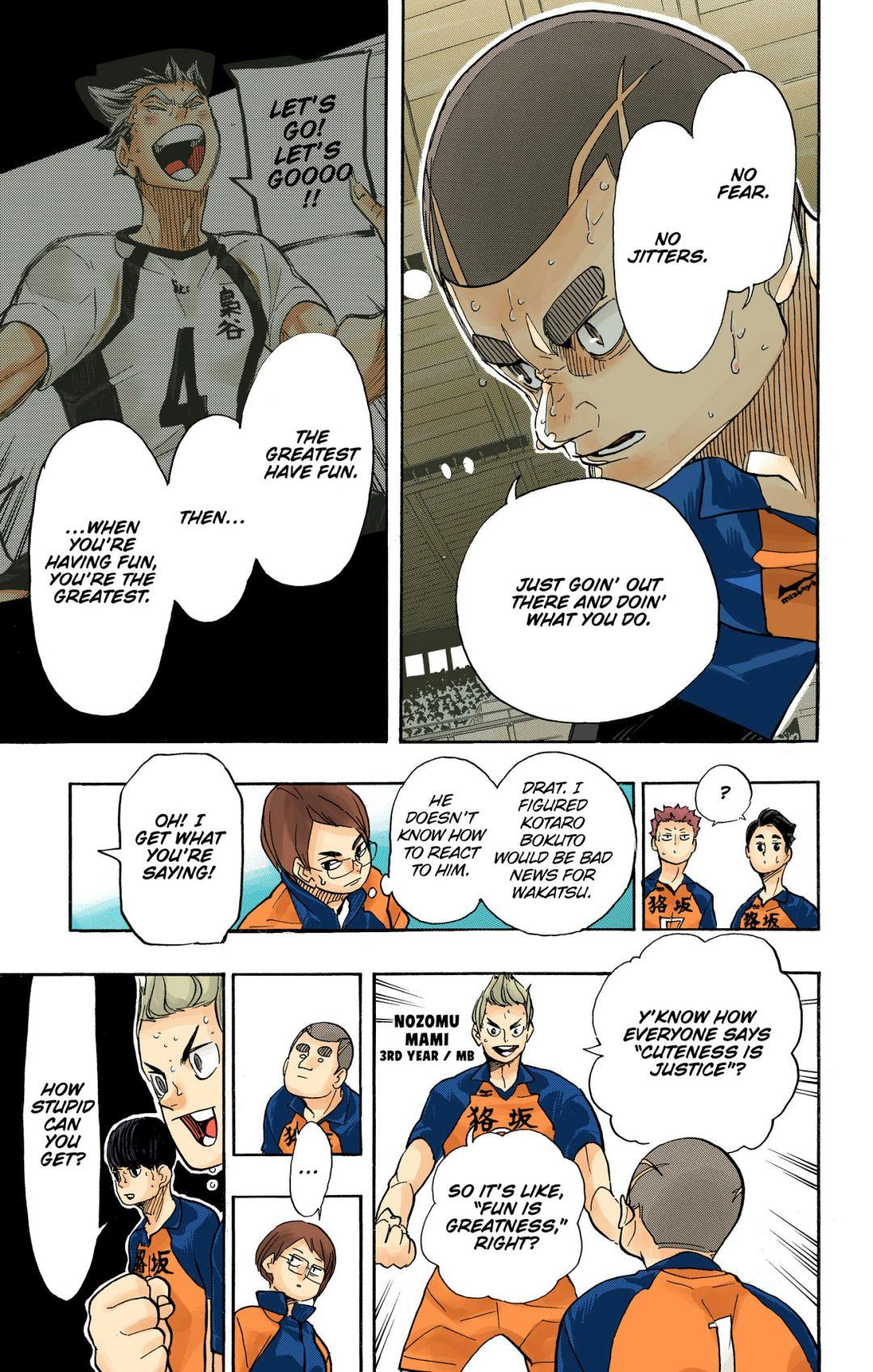 Haikyu!! (Color) Chapter 334