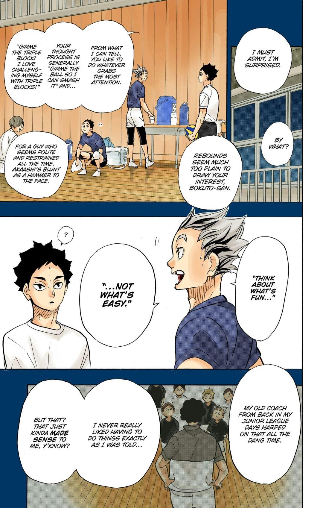 Haikyu!! (Color) Chapter 335
