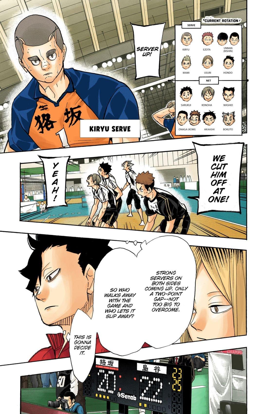 Haikyu!! (Color) Chapter 336