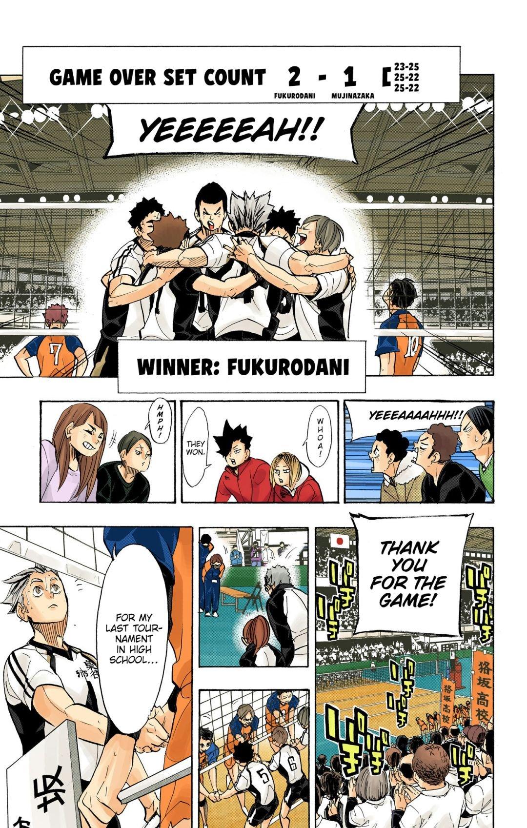 Haikyu!! (Color) Chapter 337