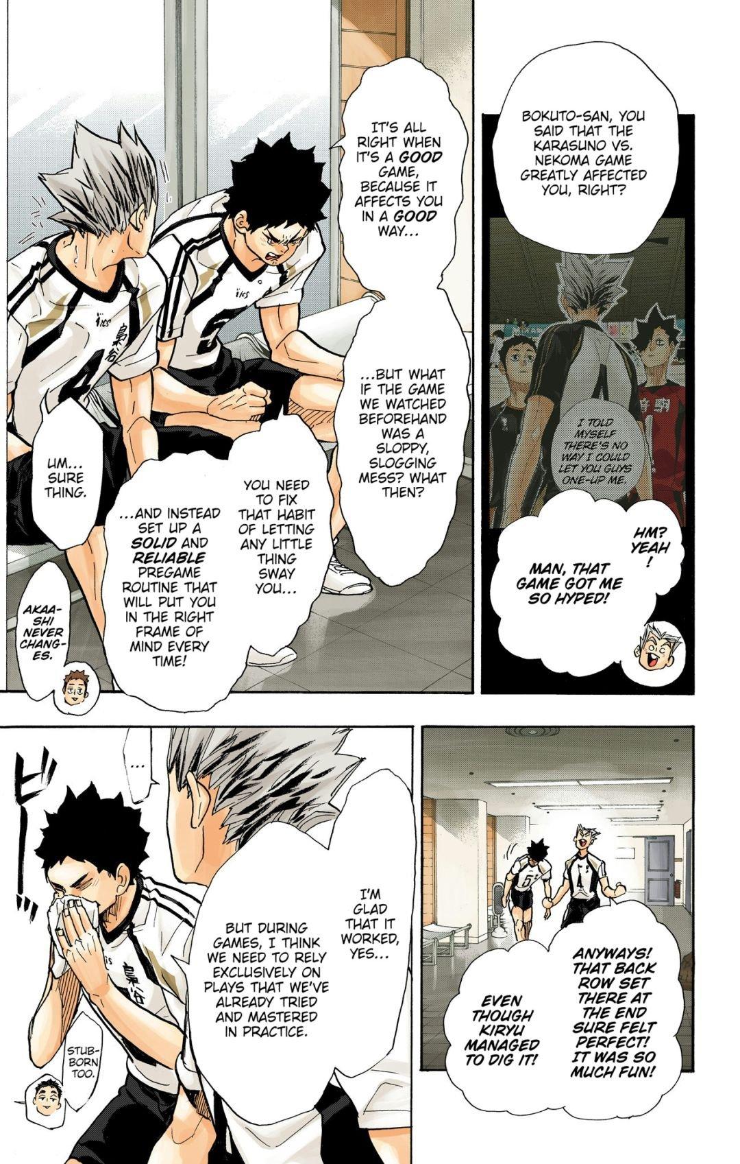 Haikyu!! (Color) Chapter 337