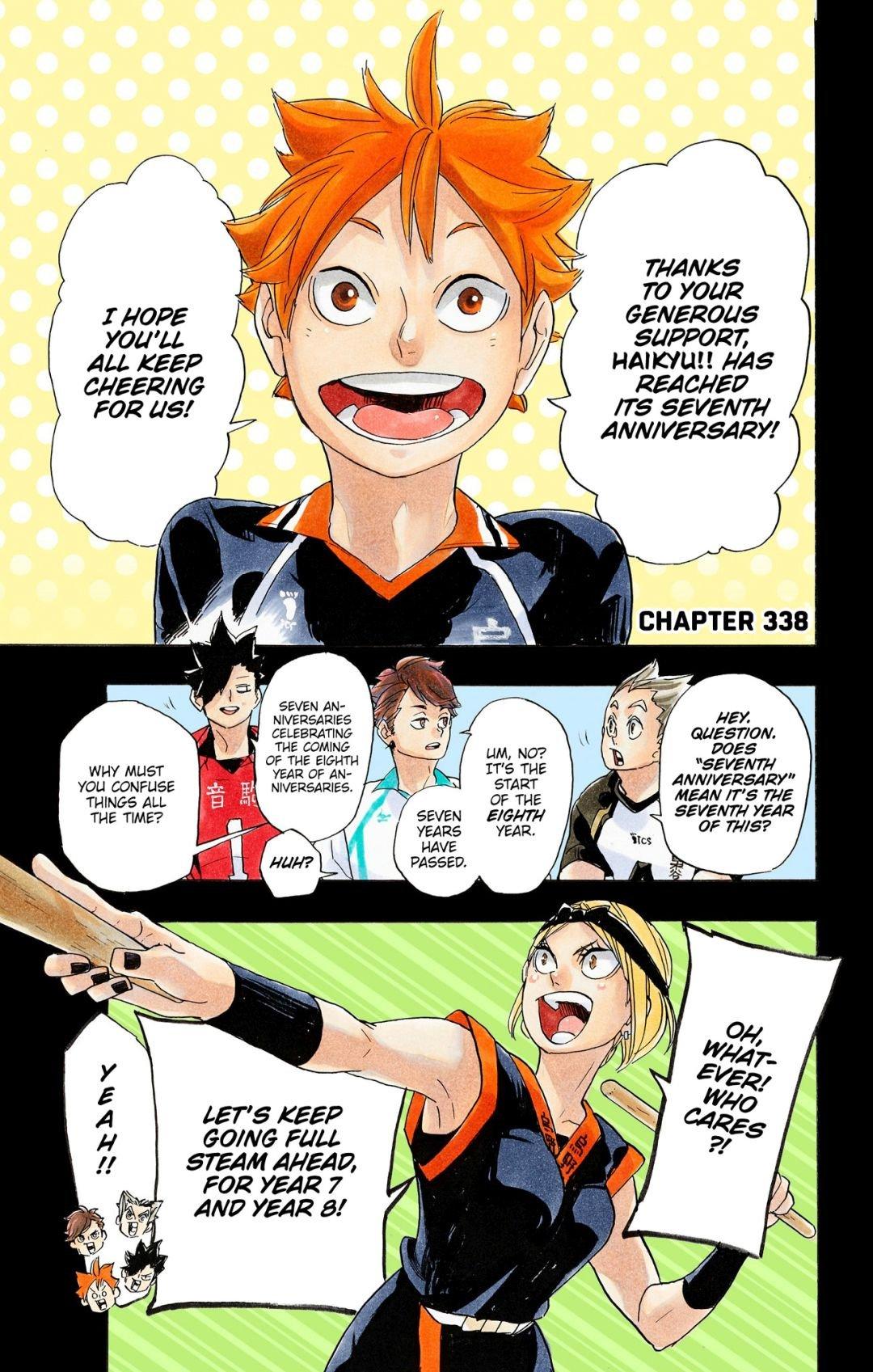 Haikyu!! (Color) Chapter 338