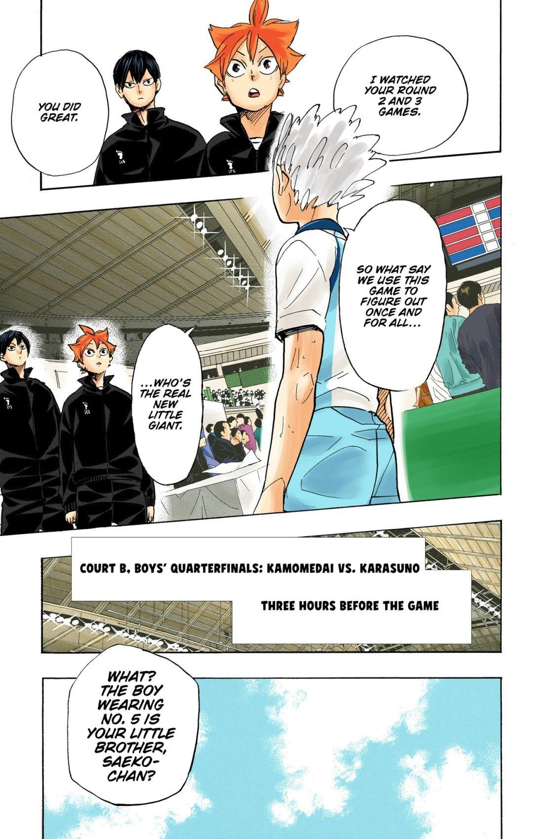 Haikyu!! (Color) Chapter 338