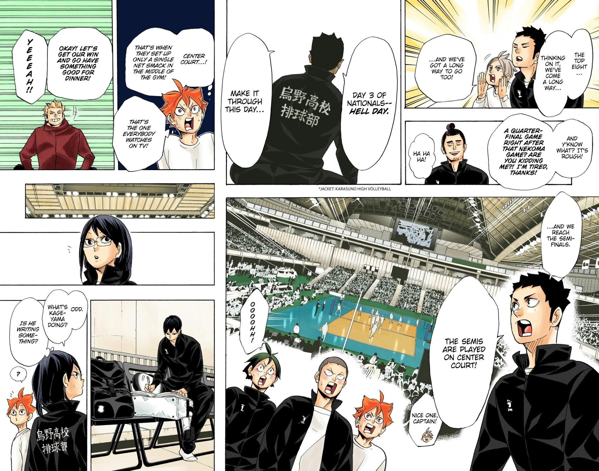 Haikyu!! (Color) Chapter 338