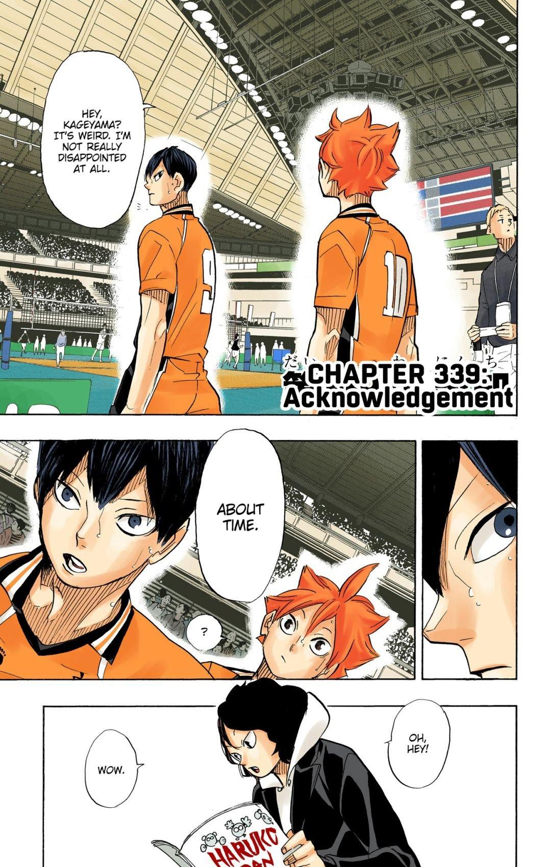 Haikyu!! (Color) Chapter 339