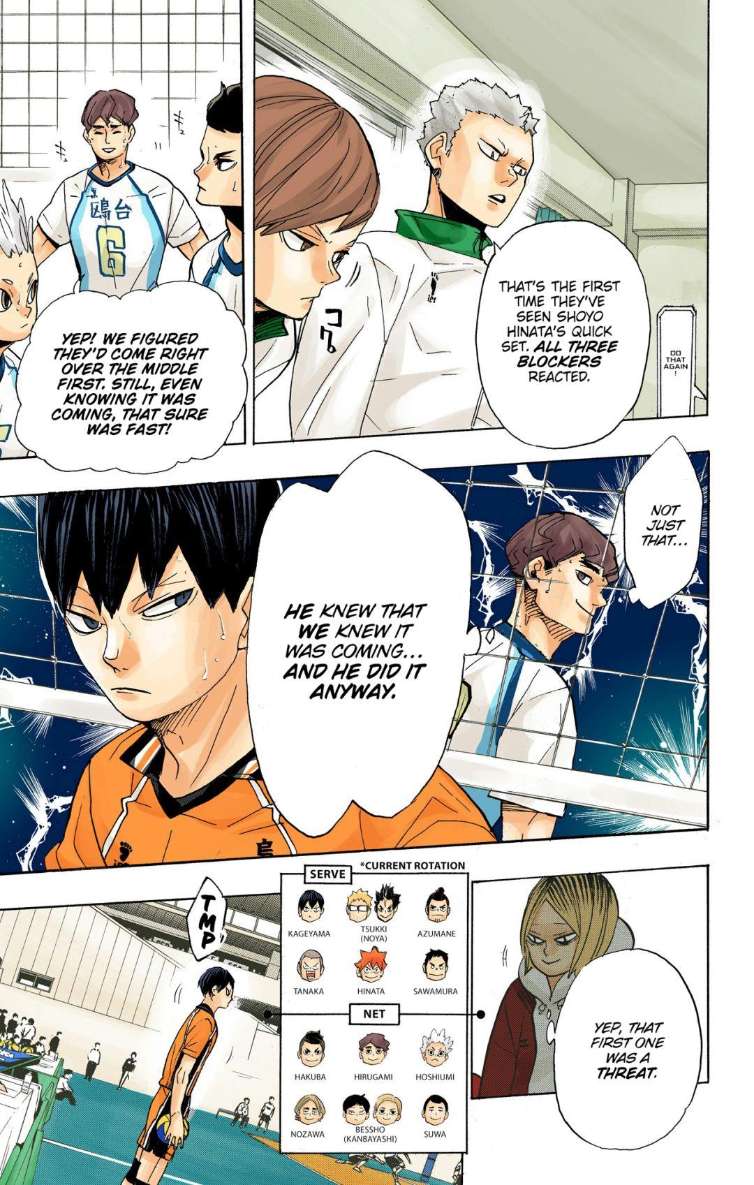 Haikyu!! (Color) Chapter 340