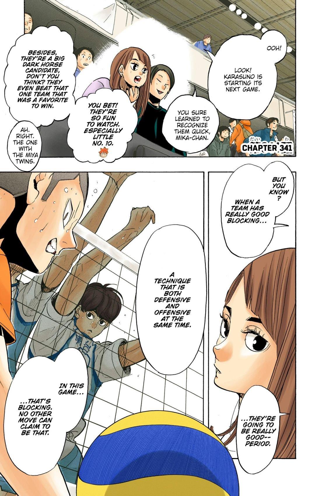 Haikyu!! (Color) Chapter 341