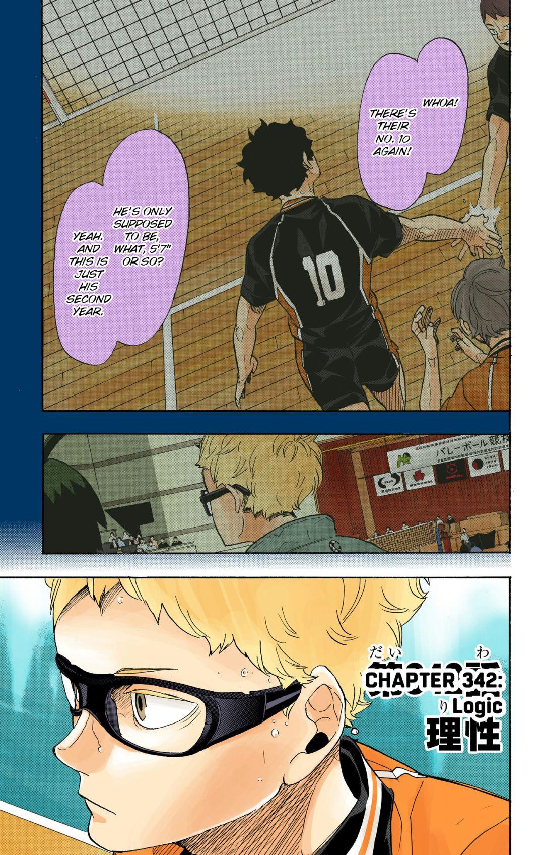 Haikyu!! (Color) Chapter 342