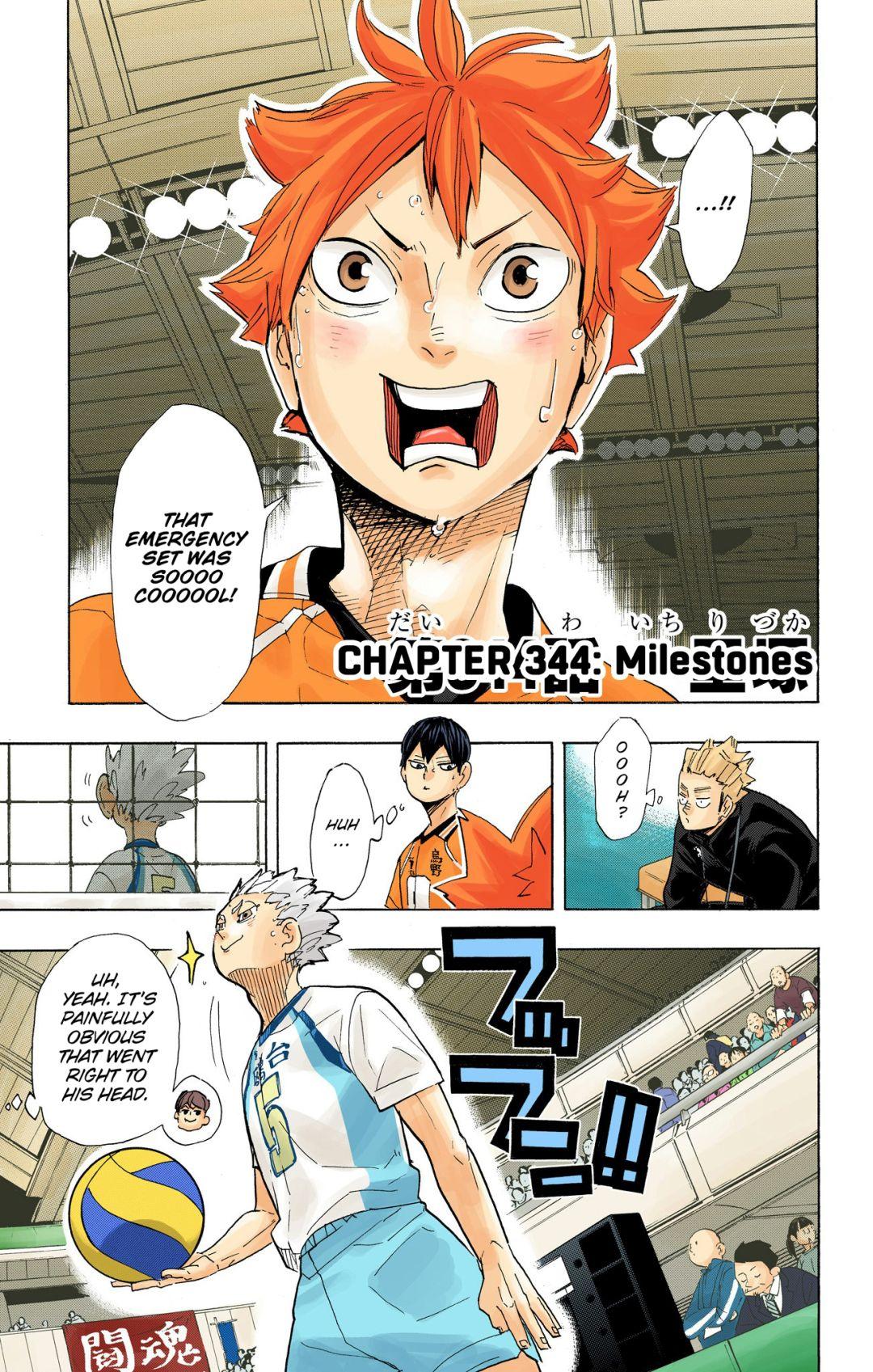 Haikyu!! (Color) Chapter 344