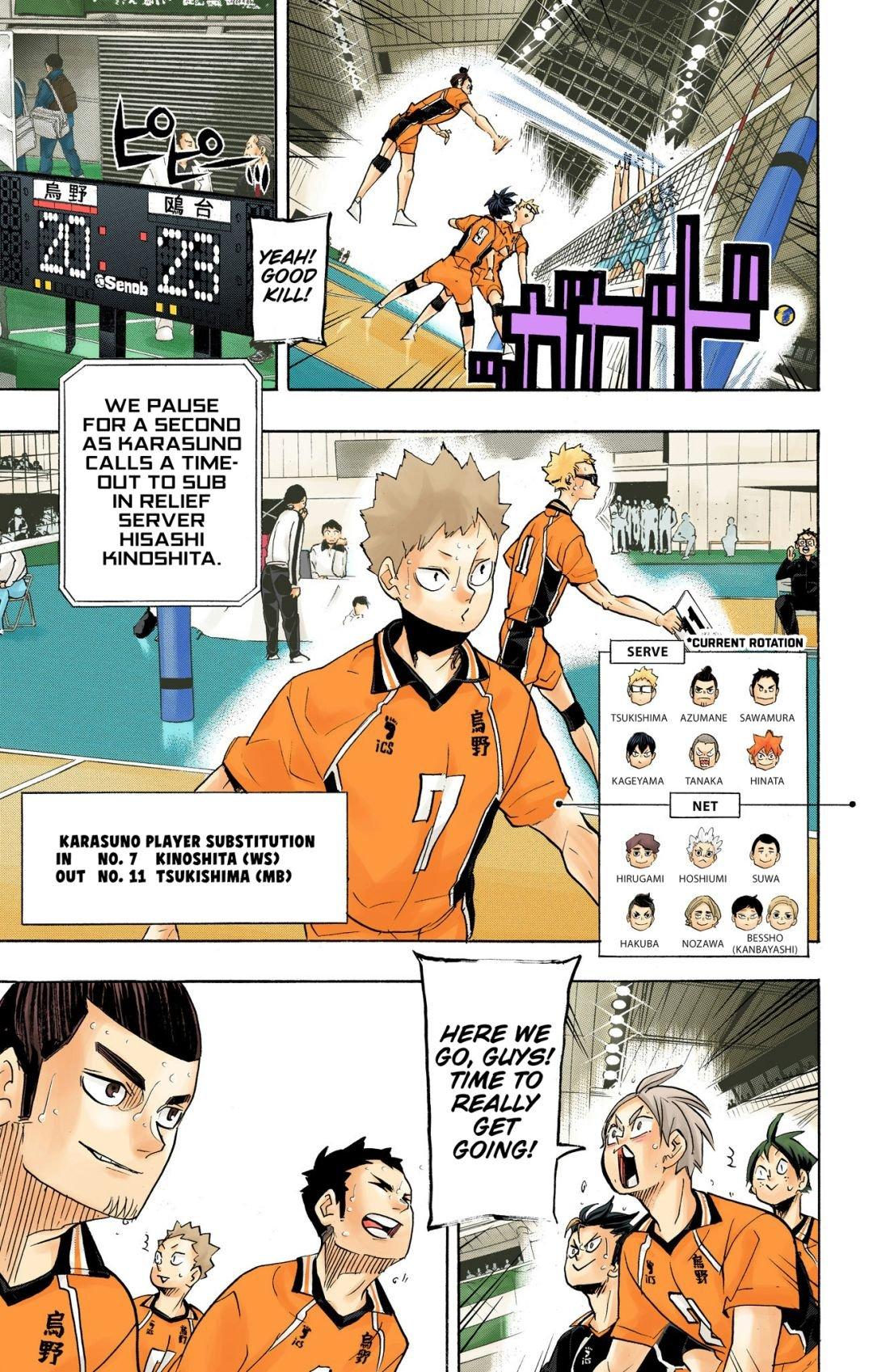 Haikyu!! (Color) Chapter 345