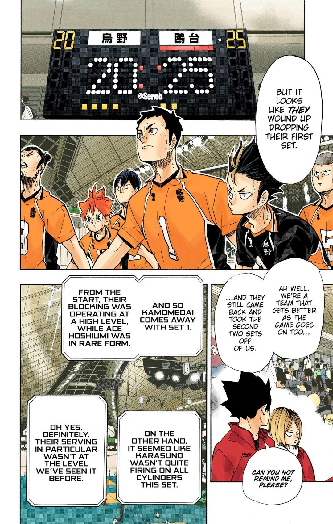 Haikyu!! (Color) Chapter 346