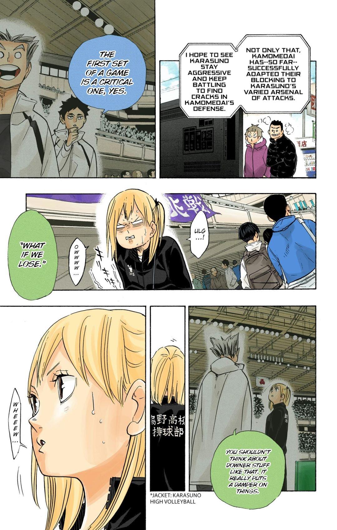 Haikyu!! (Color) Chapter 346