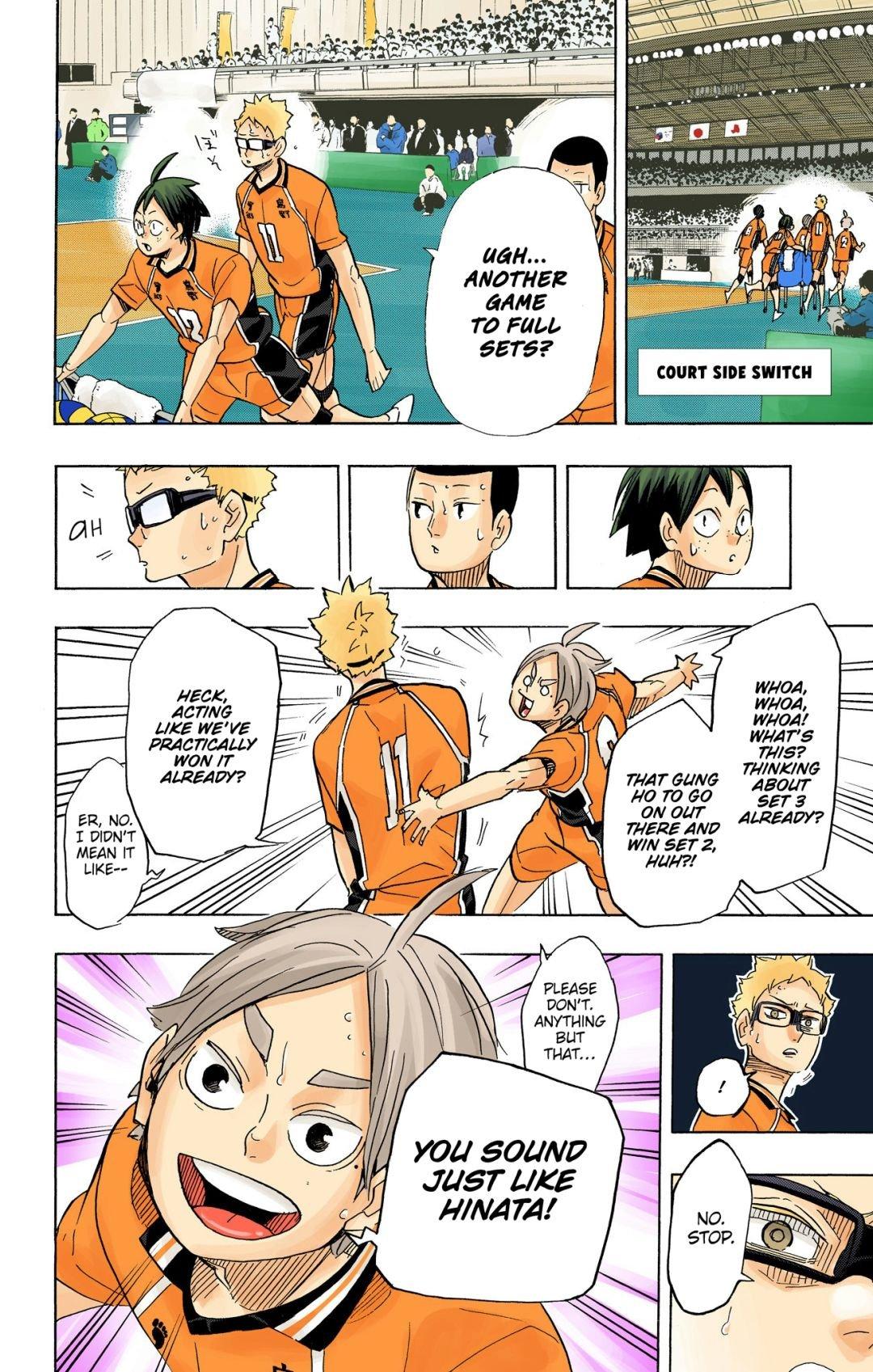 Haikyu!! (Color) Chapter 346