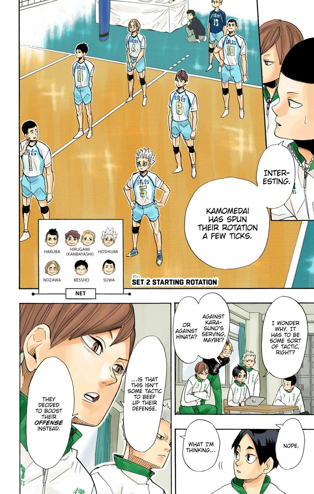 Haikyu!! (Color) Chapter 346