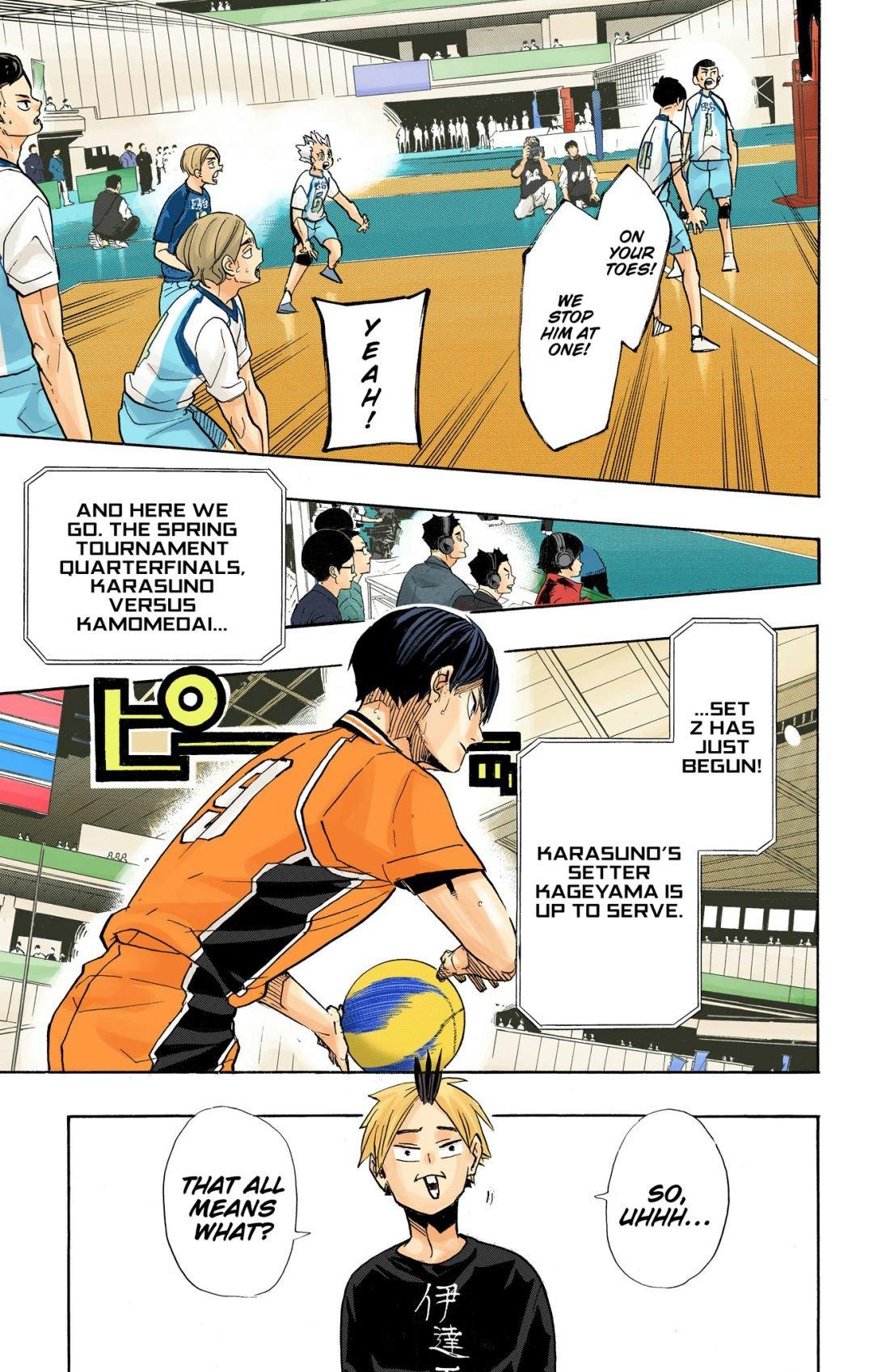 Haikyu!! (Color) Chapter 346