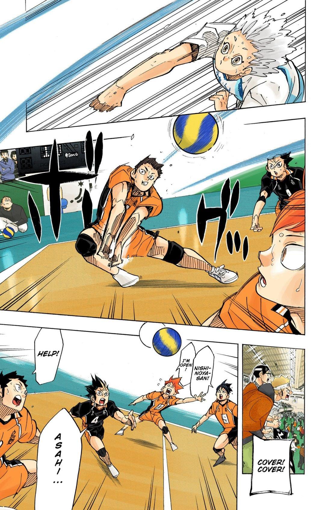 Haikyu!! (Color) Chapter 348