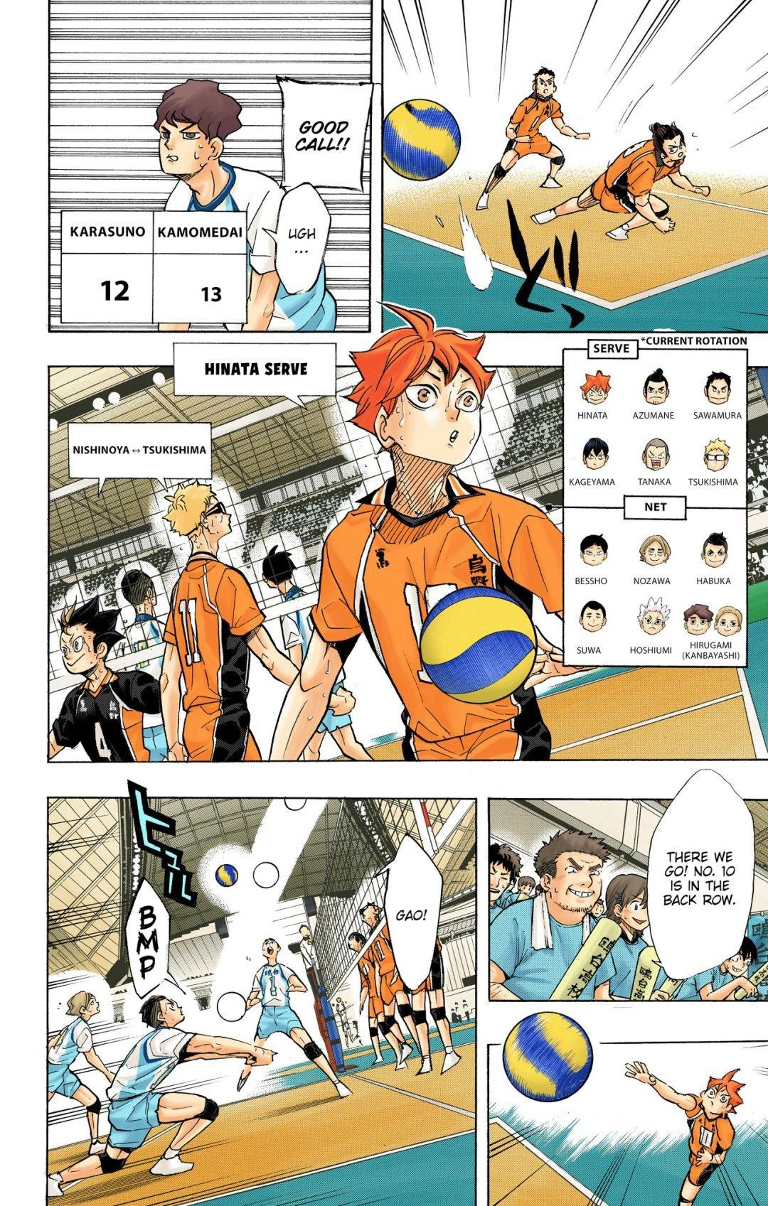 Haikyu!! (Color) Chapter 349