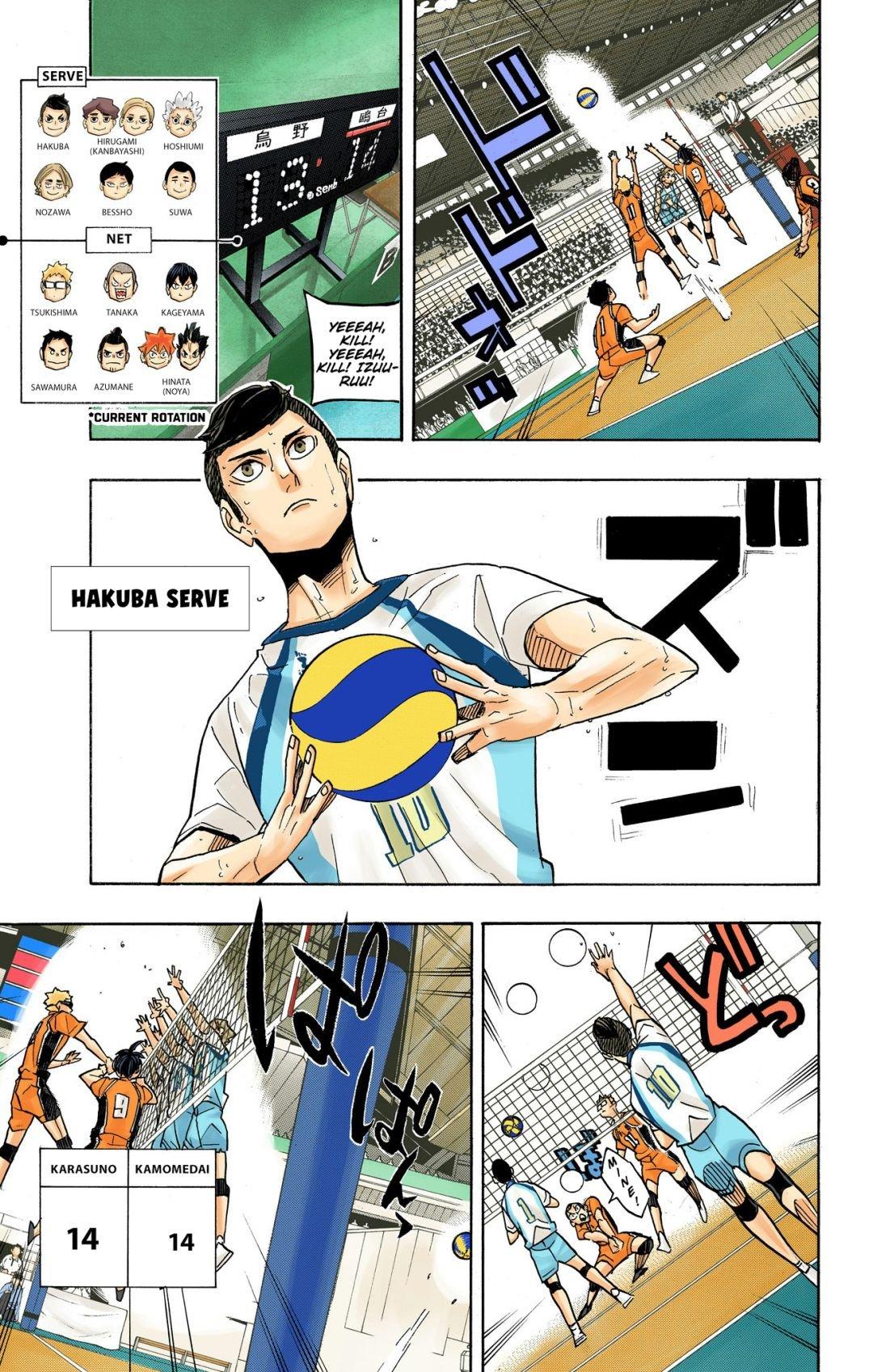 Haikyu!! (Color) Chapter 350