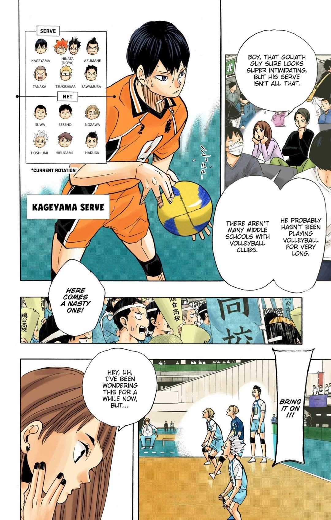Haikyu!! (Color) Chapter 350