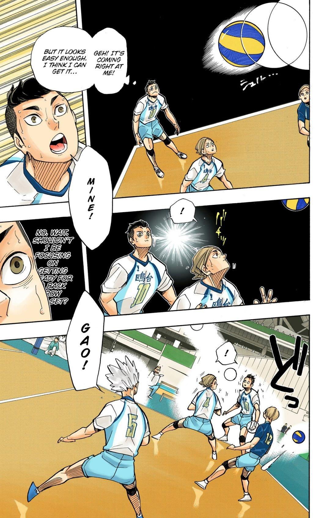 Haikyu!! (Color) Chapter 350