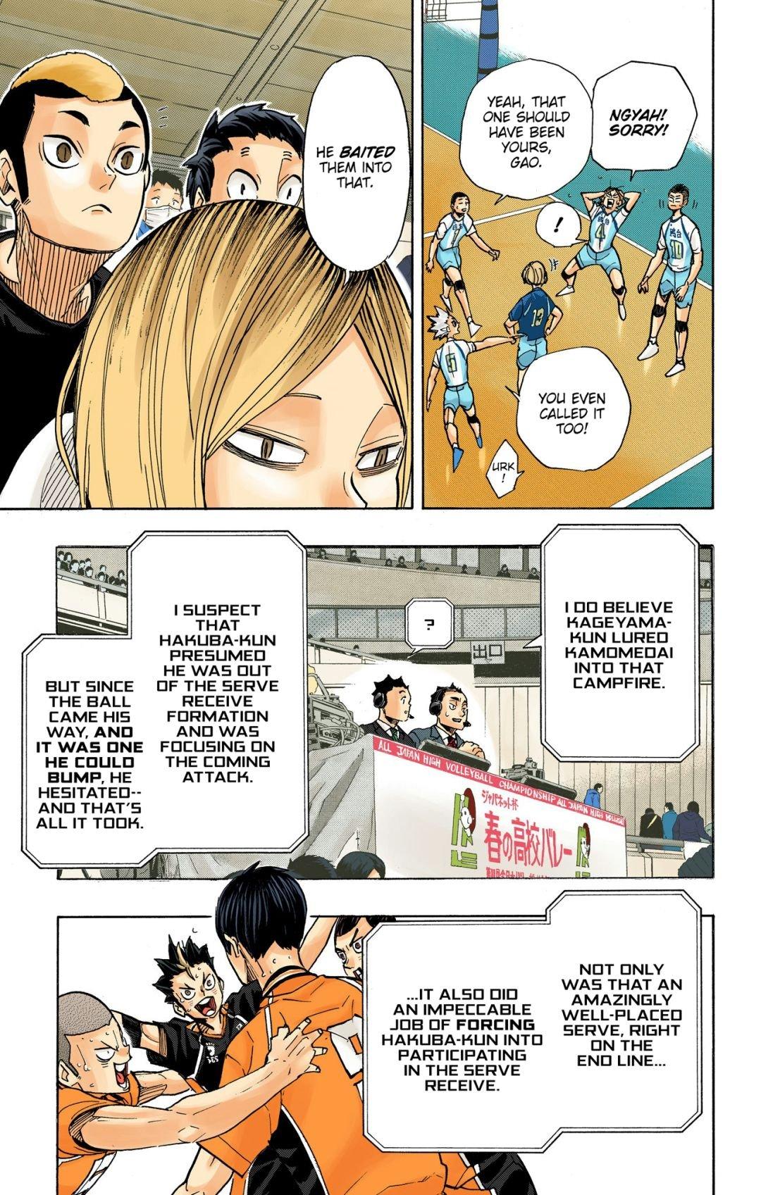 Haikyu!! (Color) Chapter 350