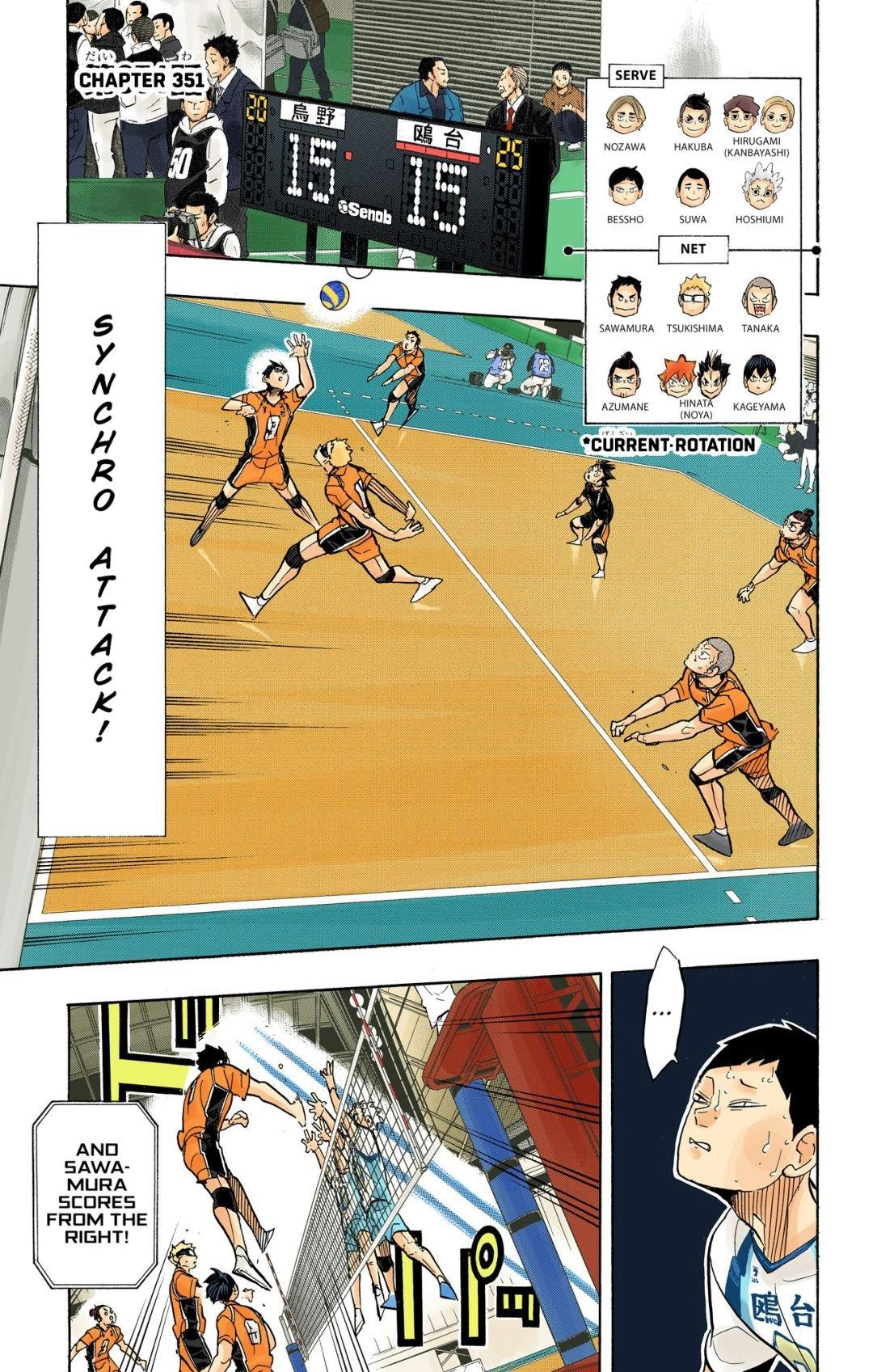 Haikyu!! (Color) Chapter 351