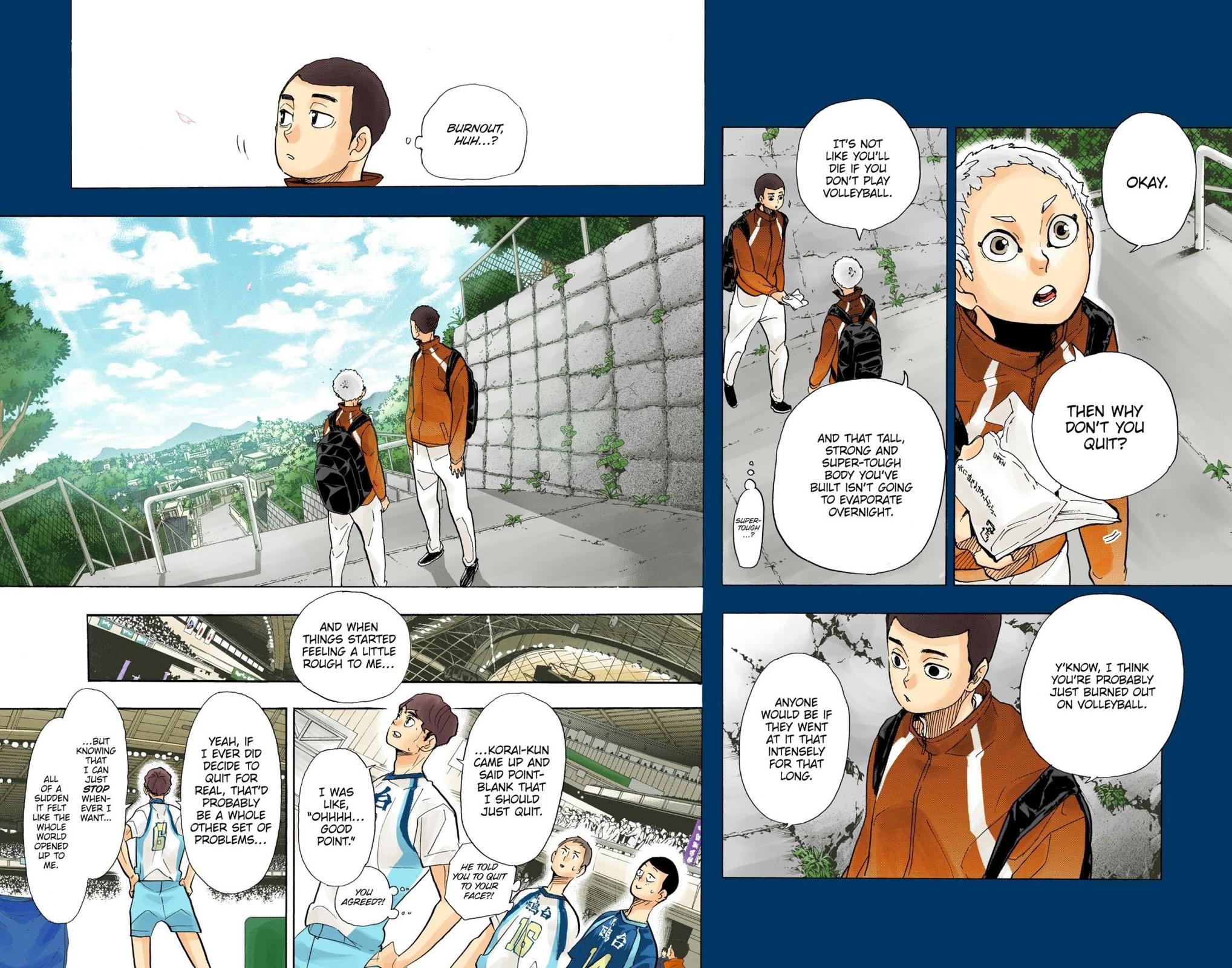 Haikyu!! (Color) Chapter 351