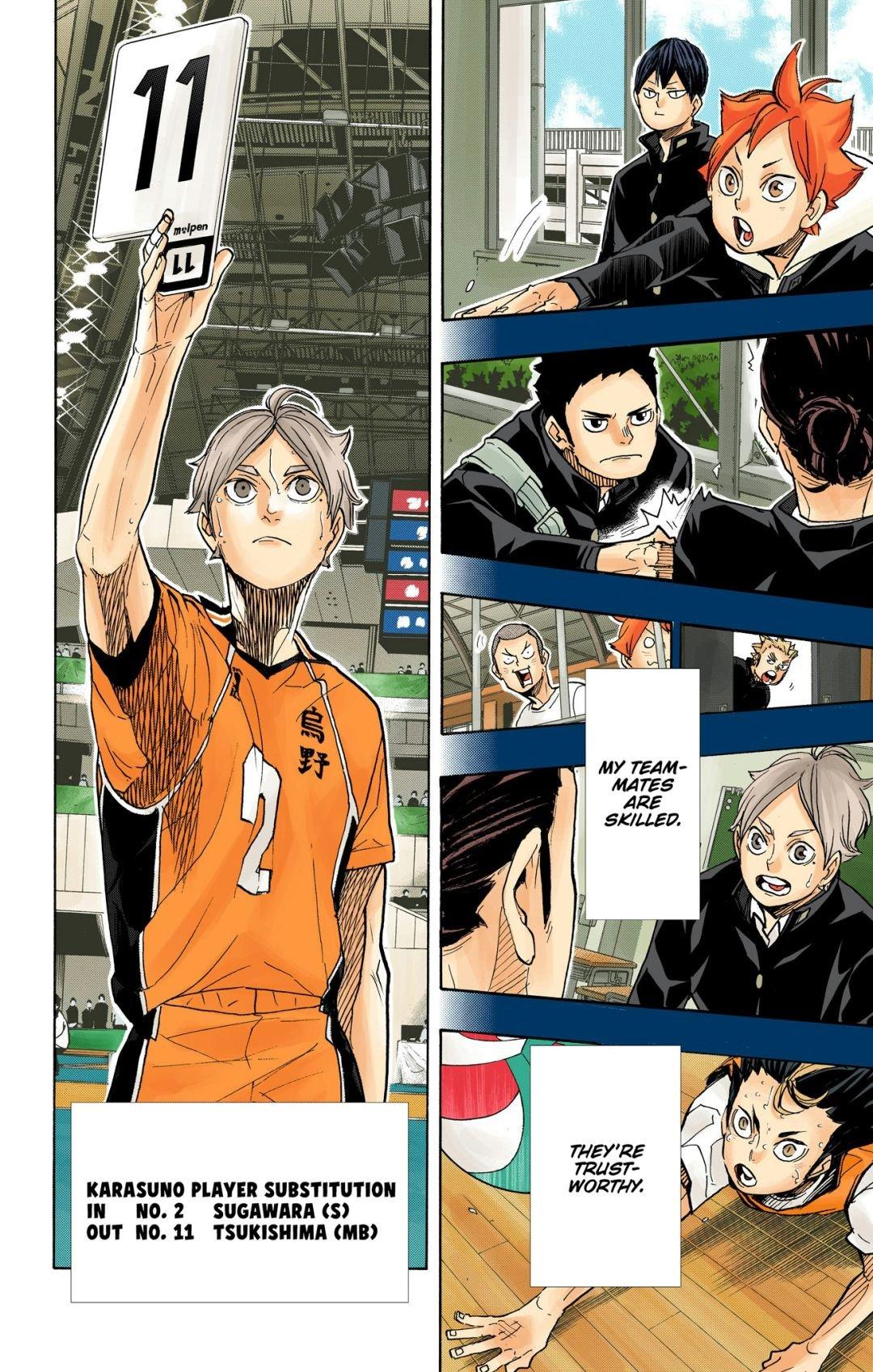 Haikyu!! (Color) Chapter 352