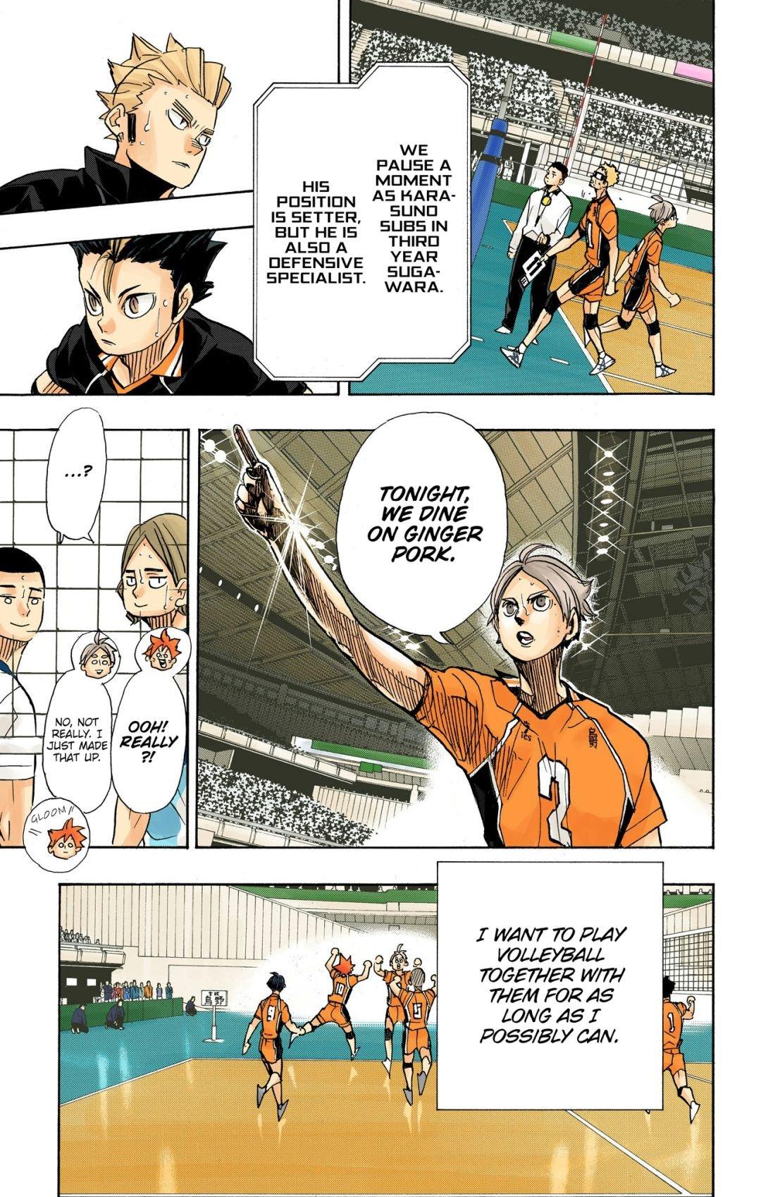 Haikyu!! (Color) Chapter 352
