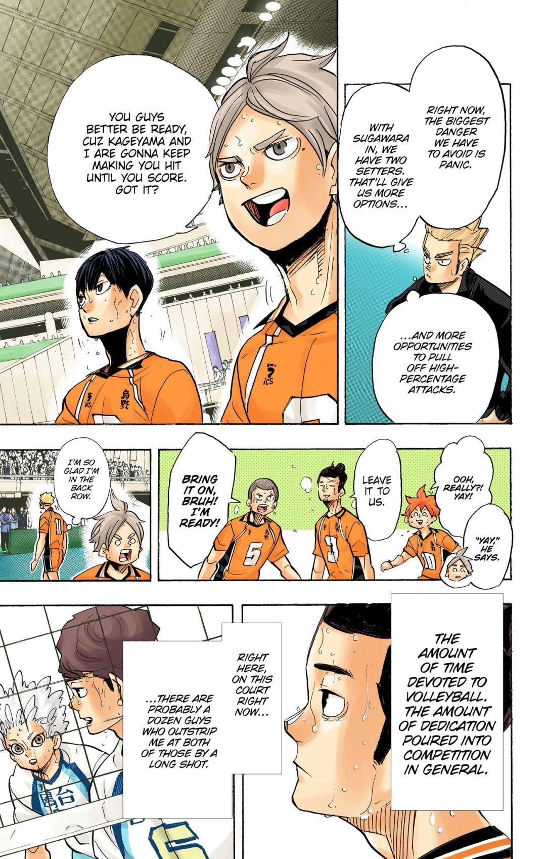 Haikyu!! (Color) Chapter 353