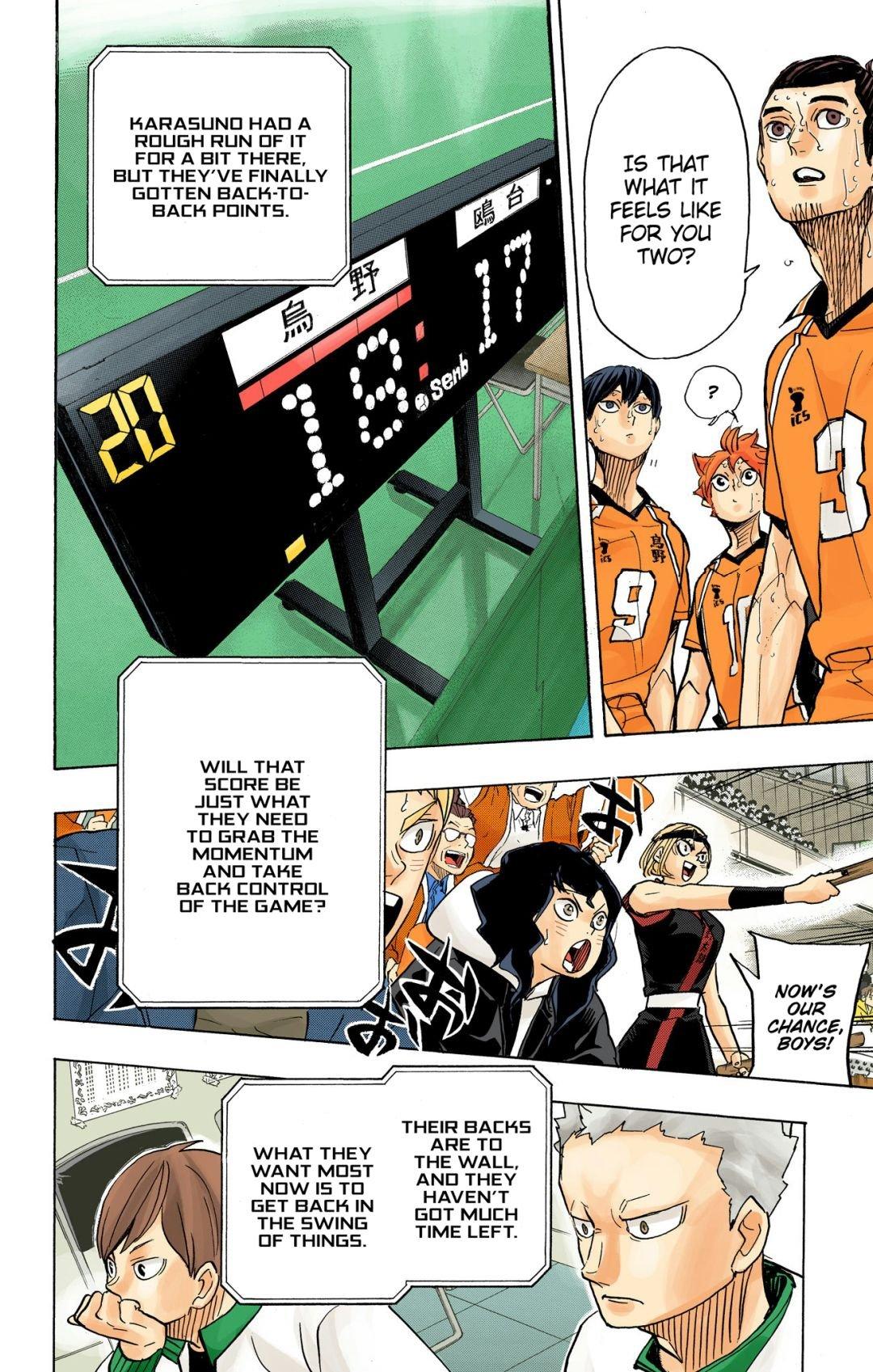 Haikyu!! (Color) Chapter 353