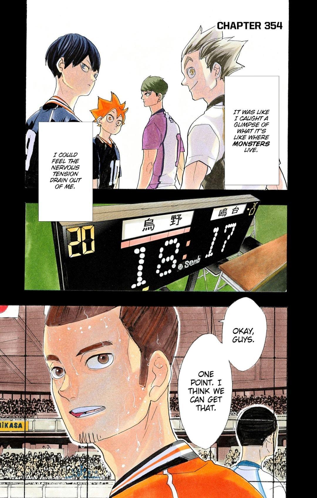 Haikyu!! (Color) Chapter 354