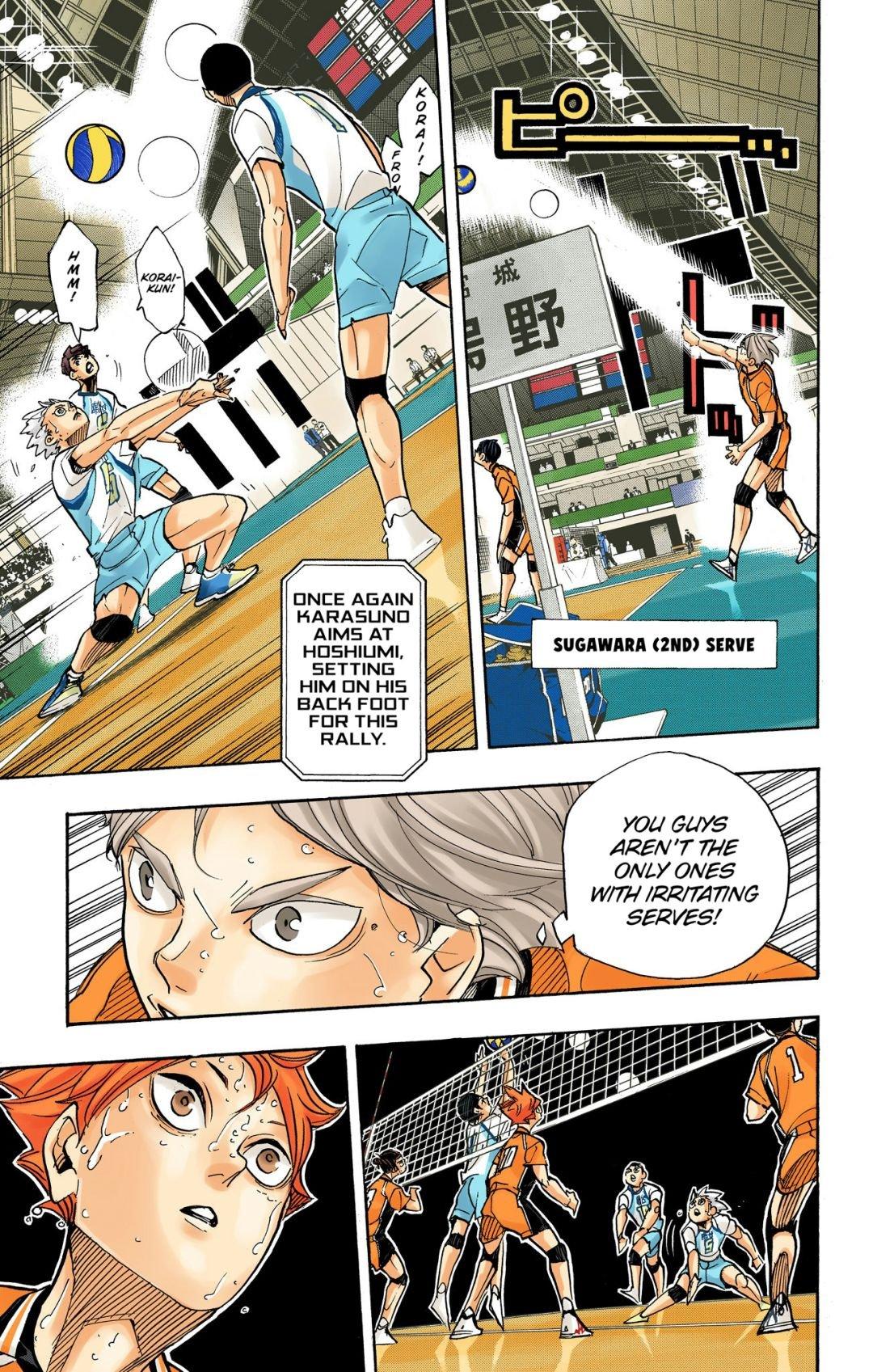 Haikyu!! (Color) Chapter 354