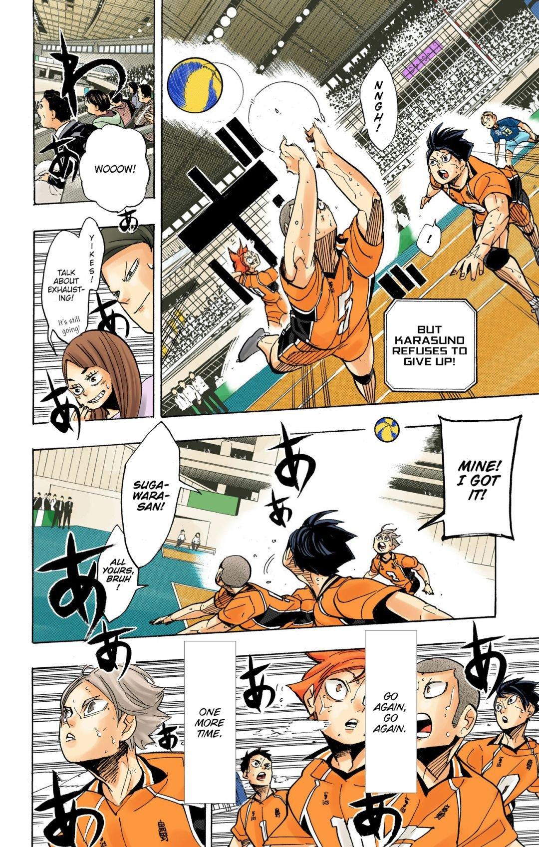 Haikyu!! (Color) Chapter 354