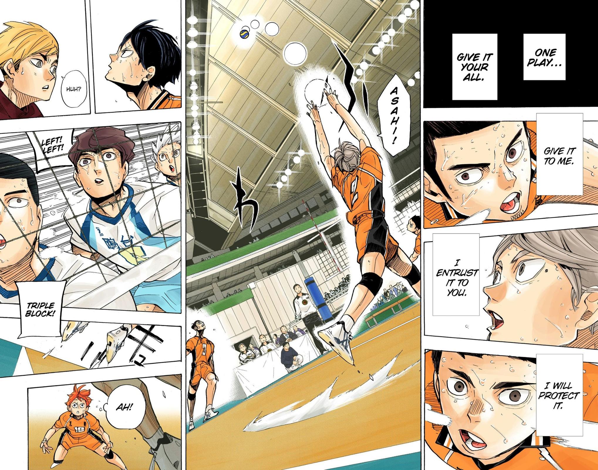 Haikyu!! (Color) Chapter 354