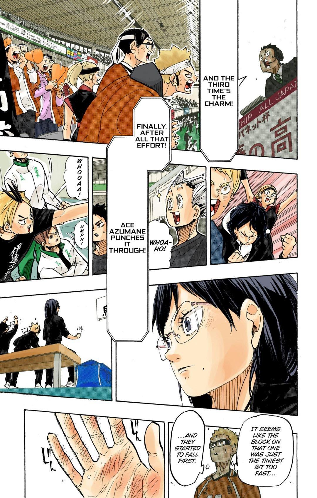 Haikyu!! (Color) Chapter 354