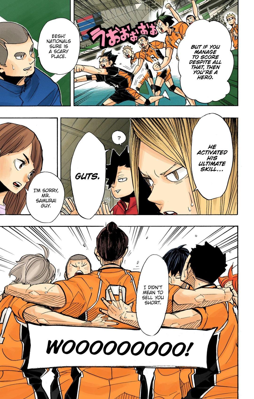 Haikyu!! (Color) Chapter 354