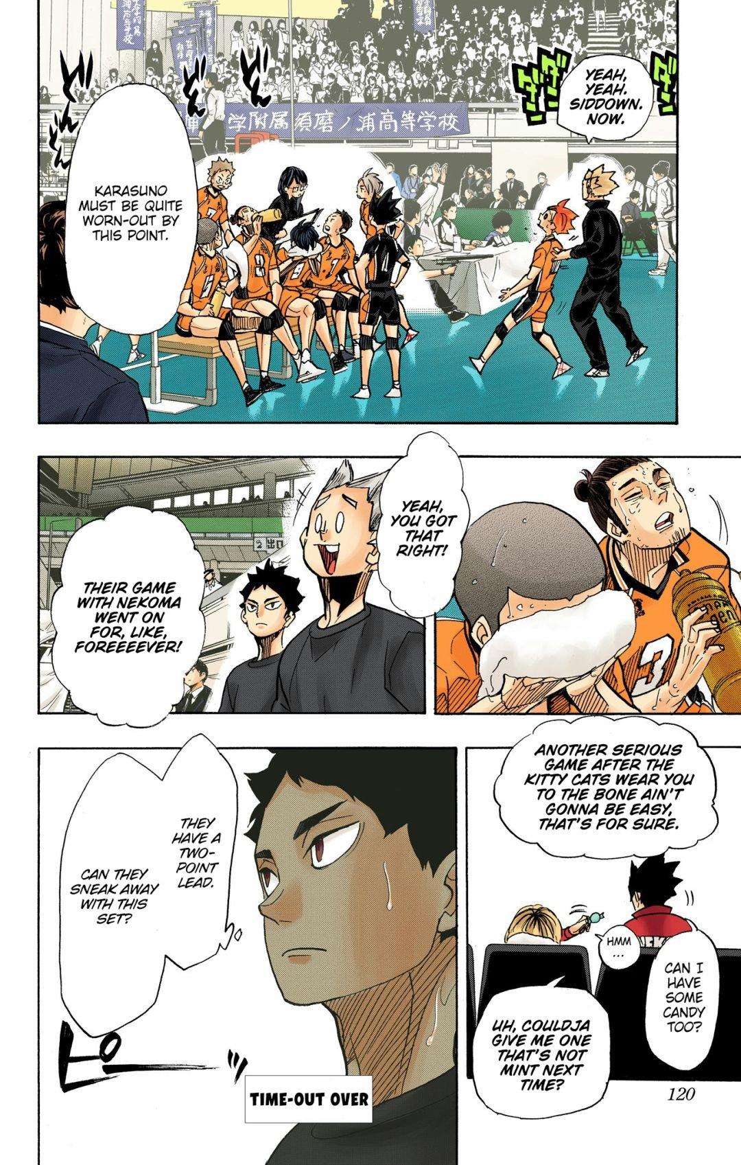 Haikyu!! (Color) Chapter 355