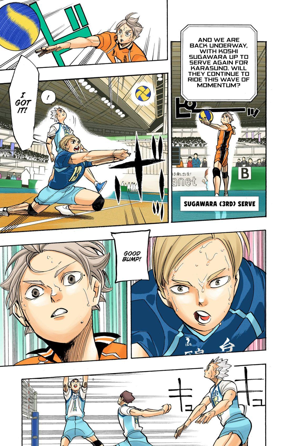 Haikyu!! (Color) Chapter 355