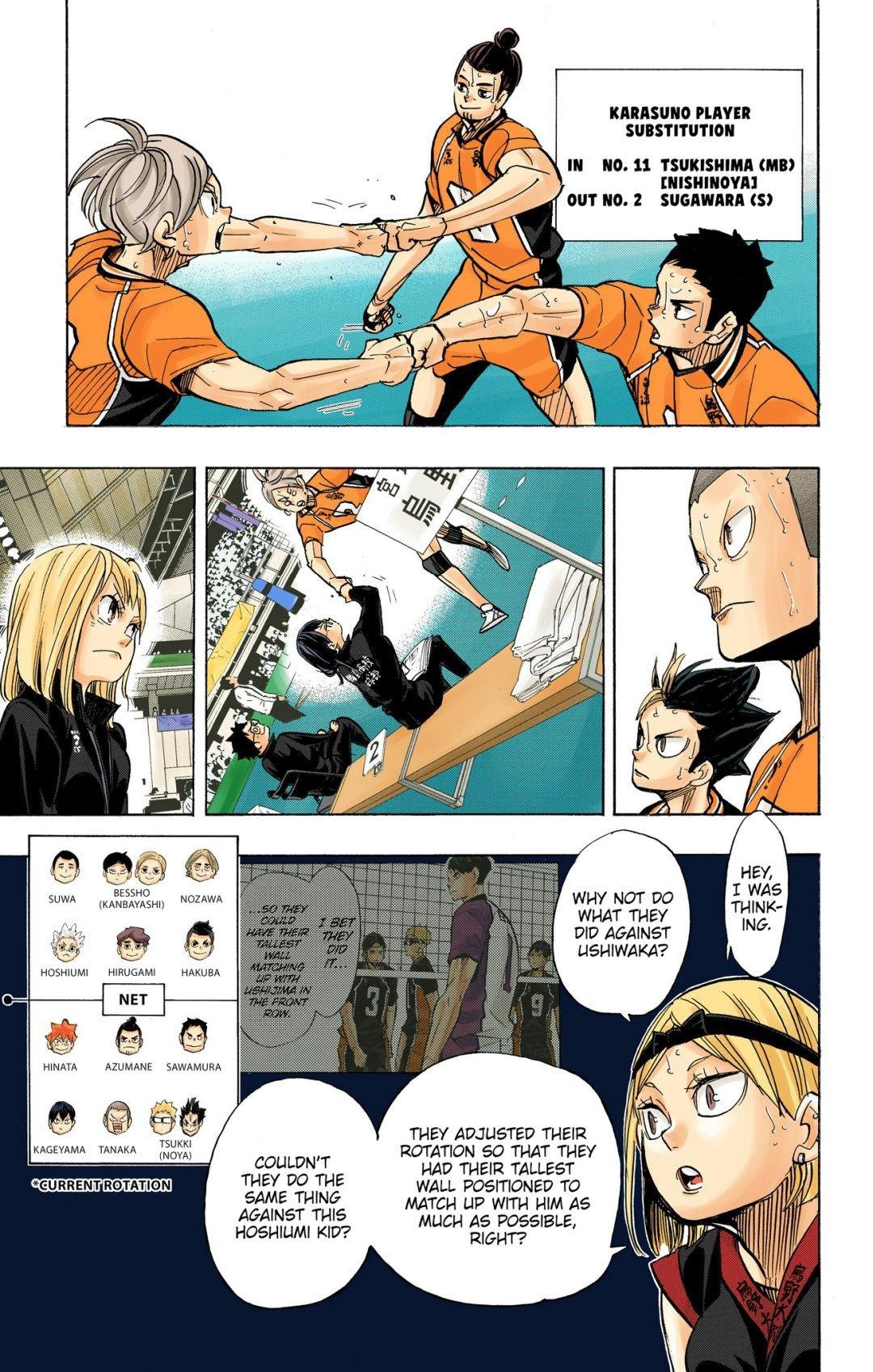 Haikyu!! (Color) Chapter 355