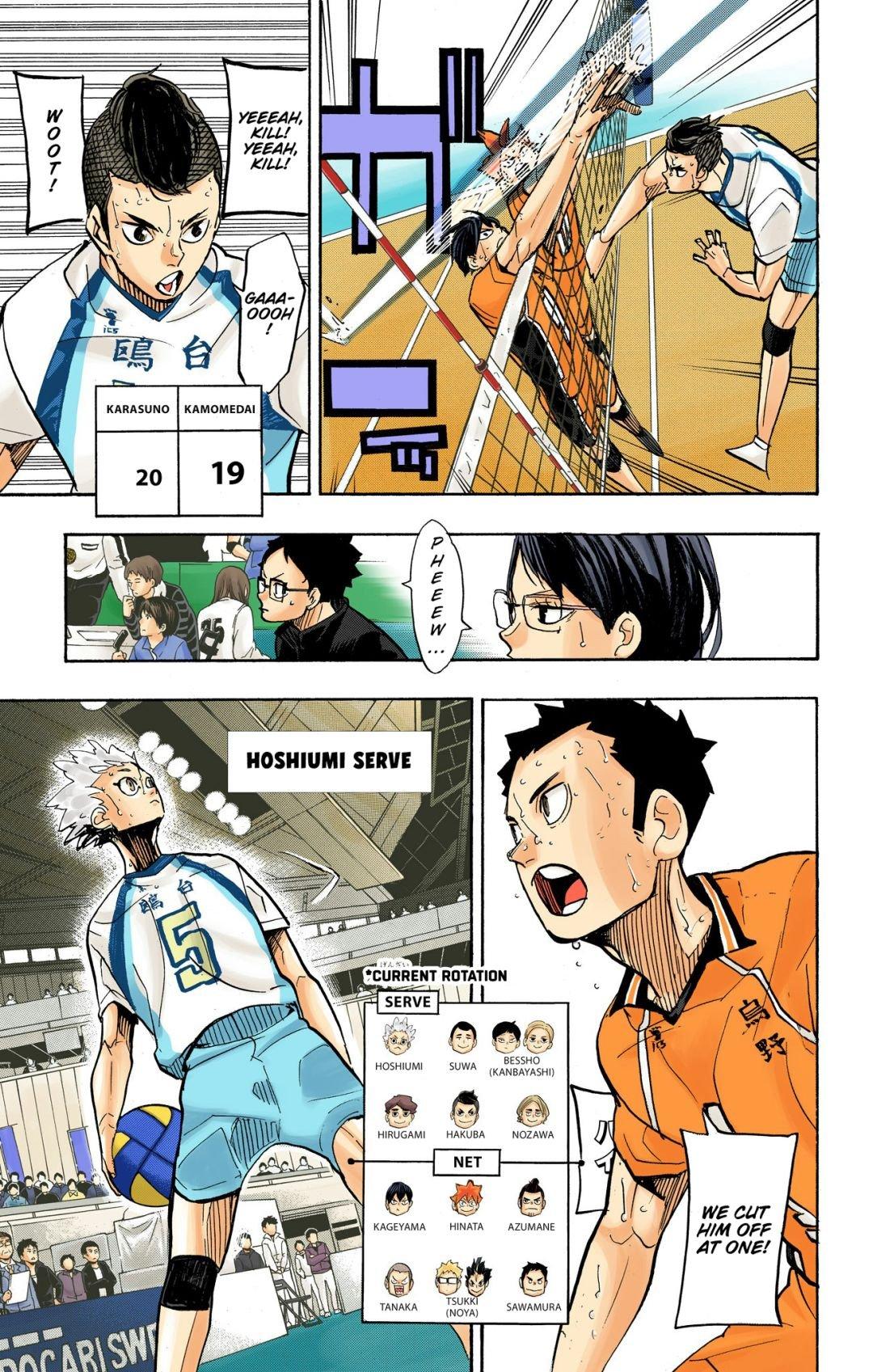 Haikyu!! (Color) Chapter 355