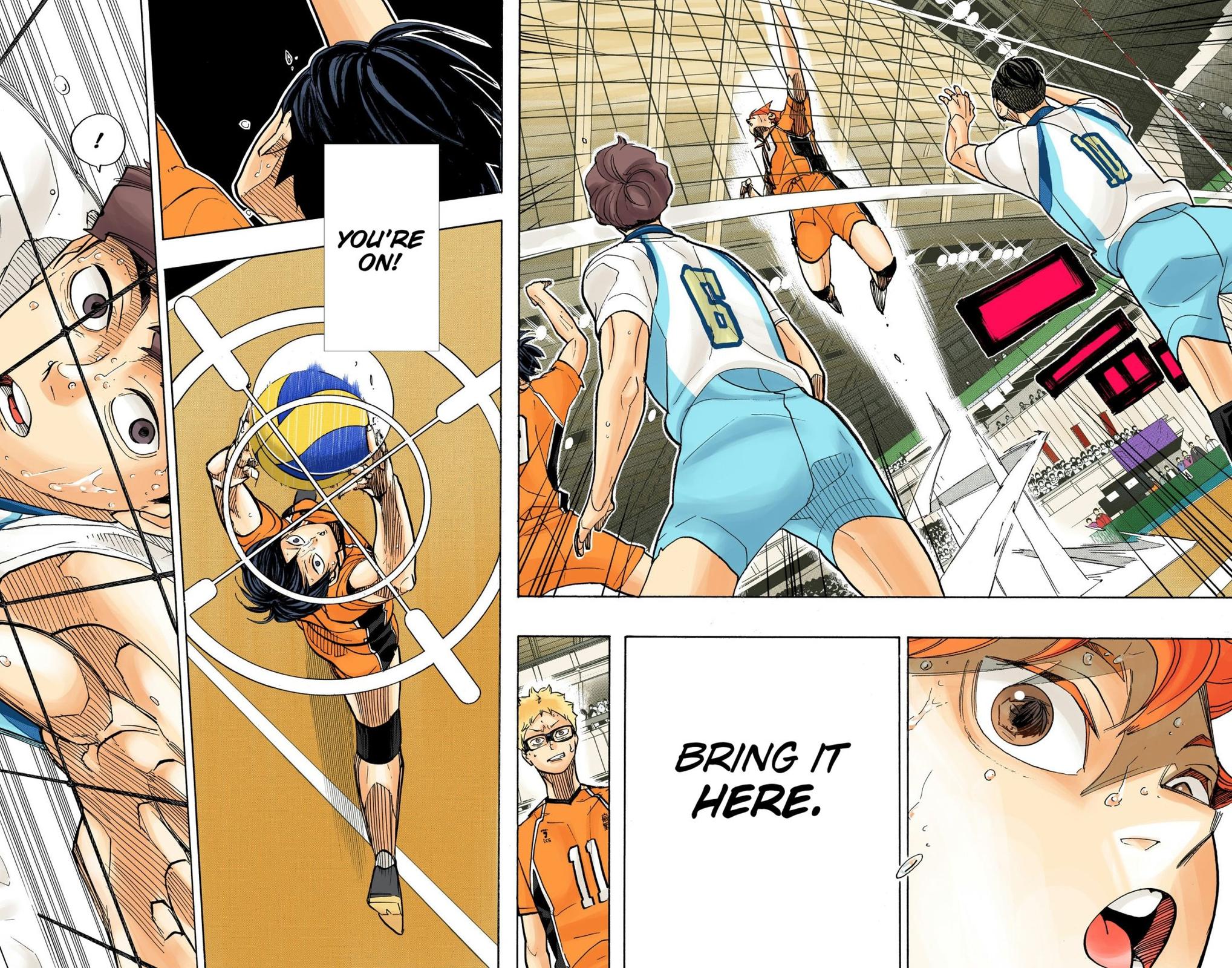 Haikyu!! (Color) Chapter 355