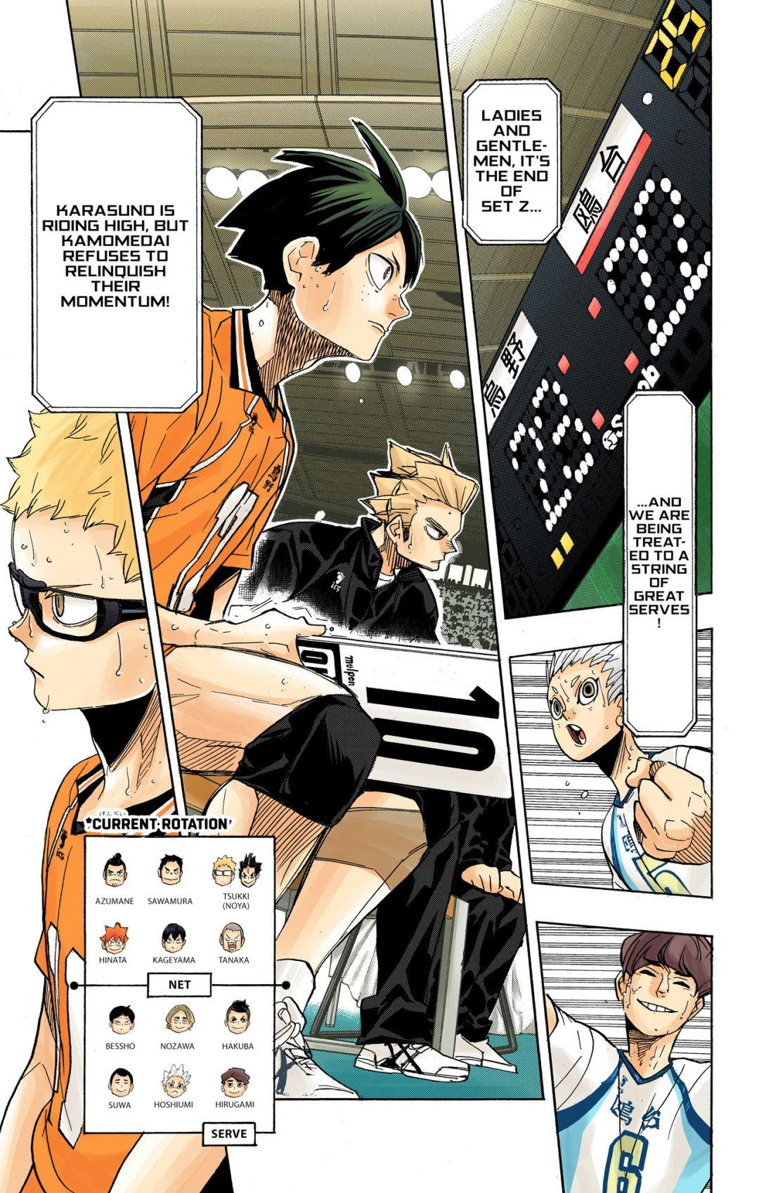 Haikyu!! (Color) Chapter 356