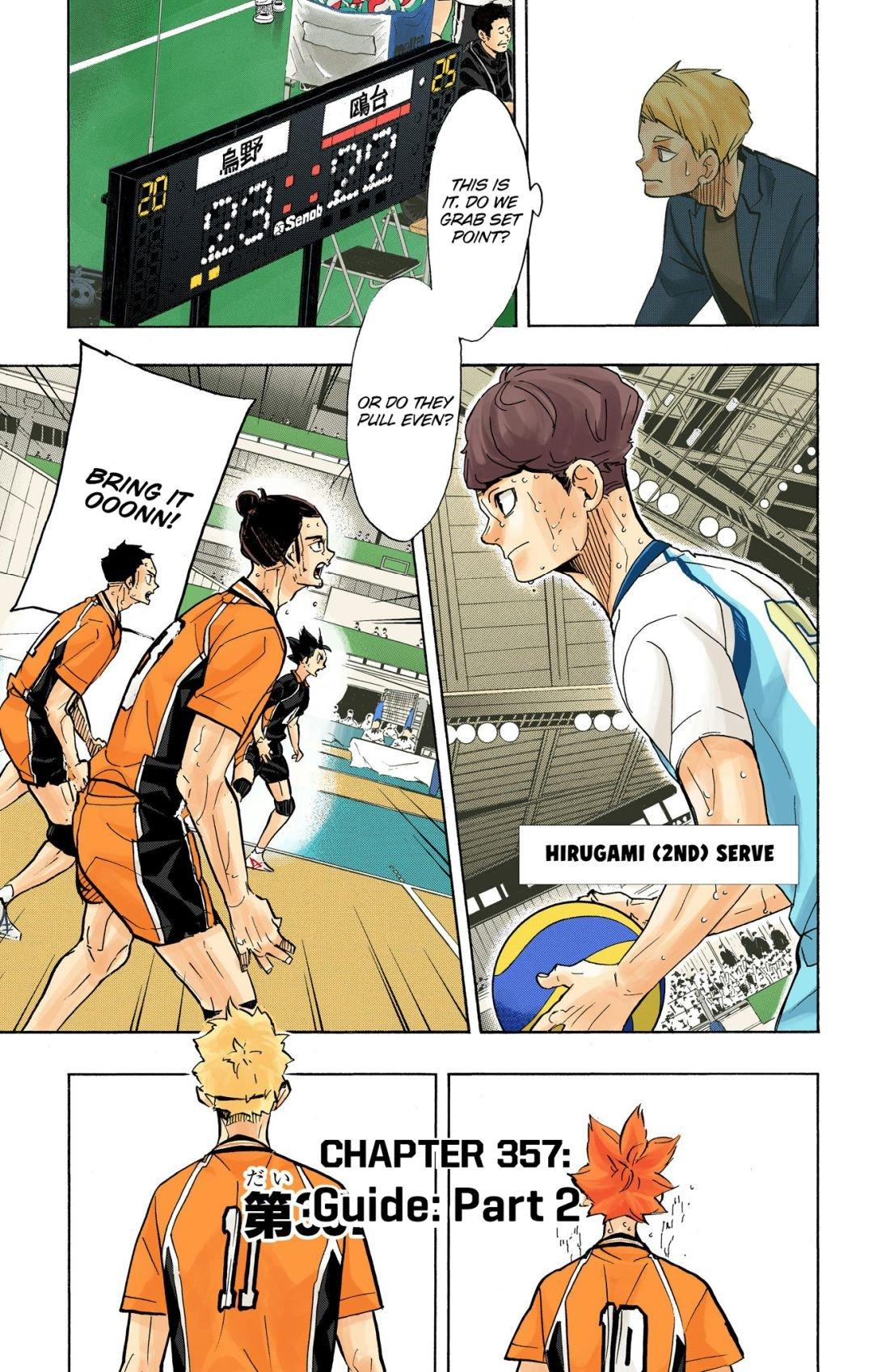 Haikyu!! (Color) Chapter 357