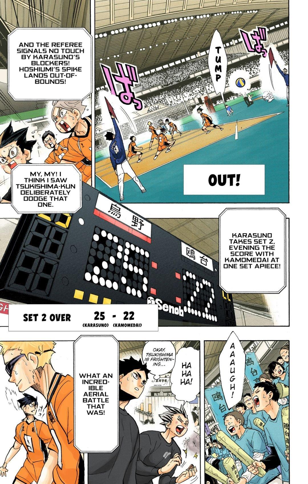 Haikyu!! (Color) Chapter 357