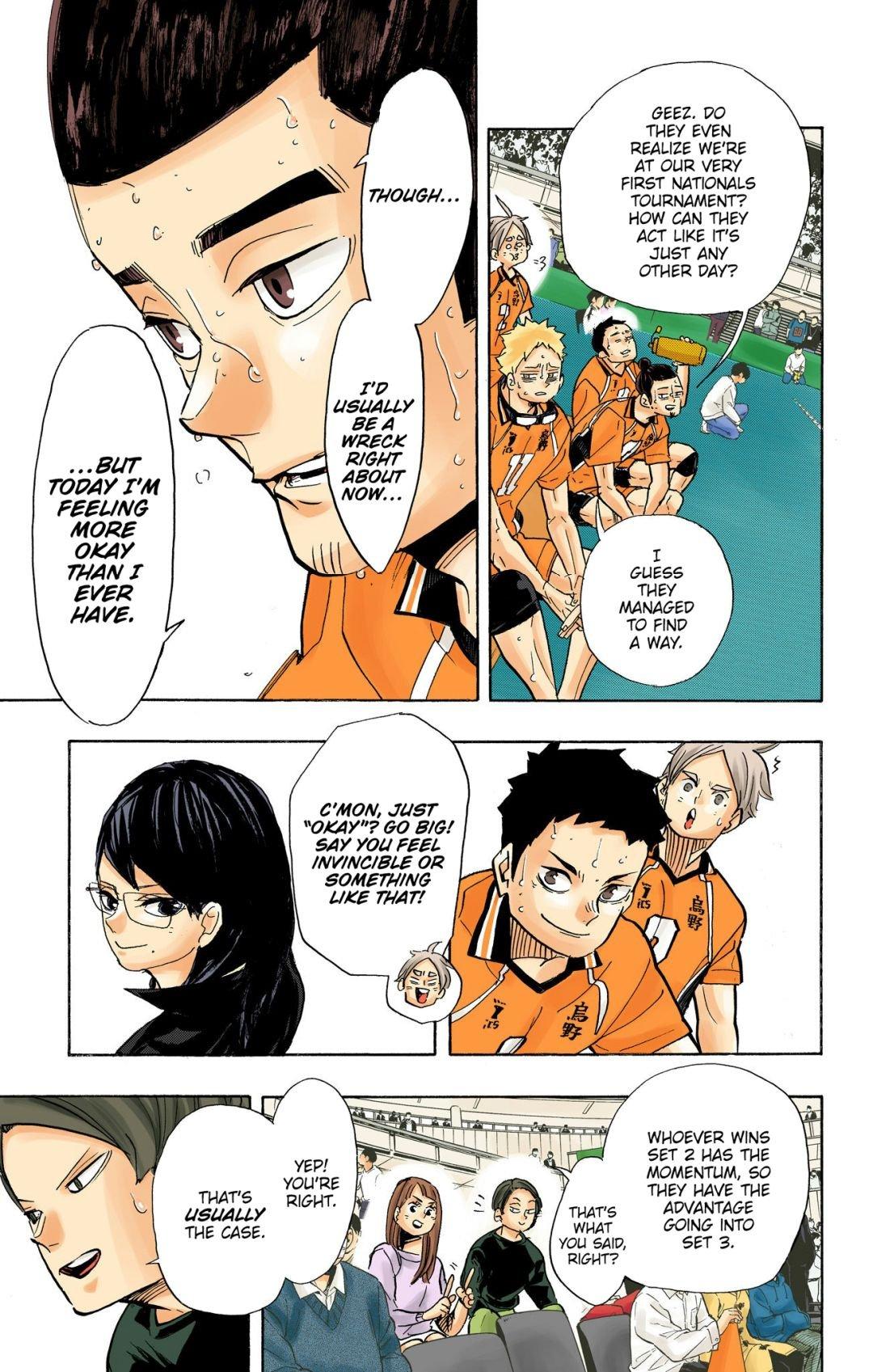 Haikyu!! (Color) Chapter 358