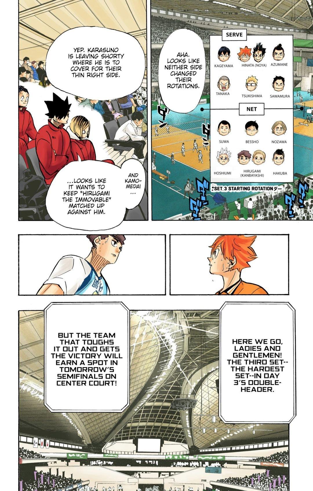 Haikyu!! (Color) Chapter 358